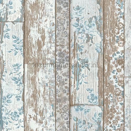 Bestempeld hout wallcovering 361191 wood AS Creation