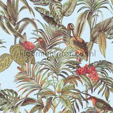 Bird of paradise multi tapet DE120014 Embellish Dutch Wallcoverings