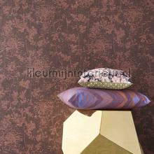 Textured blossom wallcovering Eijffinger Vintage- Old wallpaper 