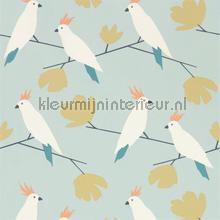 Love birds wallcovering Scion Esala 112220
