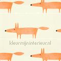 Mr fox behang 112271 Baby - Peuter Kinderkamer