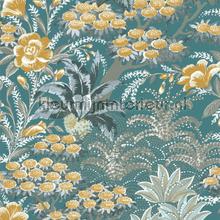 Alba celadon orage tapet Casamance Ete Indien 75080202