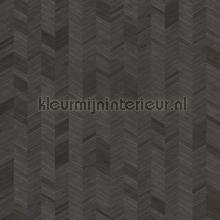 Chevron wallcovering Dutch First Class Vintage- Old wallpaper 