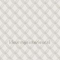 Geometric white papel pintado FT221221 Fabric Touch Dutch wallcoverings