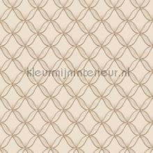 Geometric cream behang FT221222 klassiek Dutch Wallcoverings