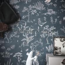 Hollie dark blue carta da parati Sandberg Wallpaper creations 