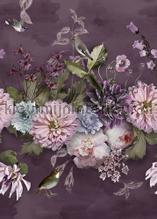 Midsummer dark papier peint ink7552 Floral Utopia Behang Expresse