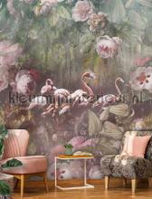 Flamingo Found dark papel pintado Behang Expresse Floral Utopia ink7553