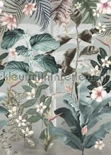 Magufuli Petrol papel de parede Behang Expresse Floral Utopia ink7555