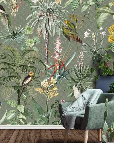 Tropical Winter wallcovering ink7557 Floral Utopia Behang Expresse