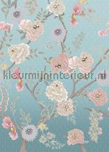 Tea Garden Afternoon papier murales ink7562 Floral Utopia Behang Expresse