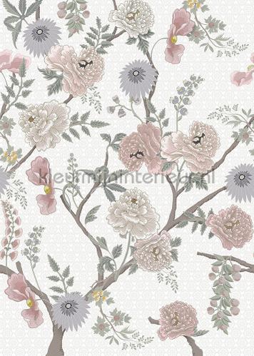 Tea Garden Sunrise papier murales ink7563 Floral Utopia Behang Expresse