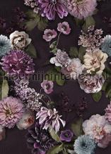 Mauve Afternoon wallcovering ink7565 flowers Behang Expresse