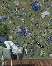 Pomegranate Moss carta da parati Behang Expresse Vintage Vecchia 