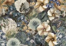 Eden Blues carta da parati Behang Expresse Floral Utopia ink7576