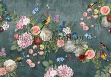 Abundance Dark papel pintado Behang Expresse Floral Utopia ink7579