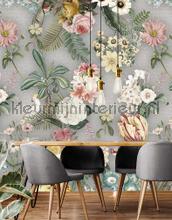 Costa Rica Votanical Gray wallcovering Behang Expresse Floral Utopia ink7582