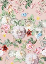 Sweet Rosa Pink carta da parati Behang Expresse Vintage Vecchia 