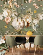 Sweet Rosa Moss carta da parati Behang Expresse Vintage Vecchia 