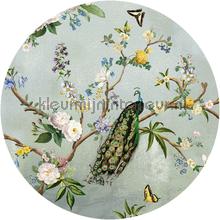 Behangcirkel 100 cm doorsnede papel pintado Behang Expresse Floral Utopia ink303