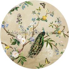 Behangcirkel 150 cm doorsnede papel pintado Behang Expresse Floral Utopia ink313