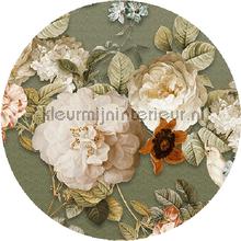 Behangcirkel 100 cm doorsnede papel pintado Behang Expresse Floral Utopia ink305