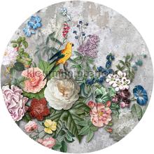 Behangcirkel 150 cm doorsnede papel pintado Behang Expresse Floral Utopia ink315