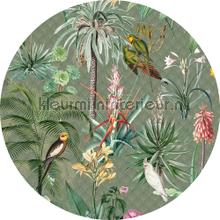 Behangcirkel 150 cm doorsnede papel pintado Behang Expresse Floral Utopia ink317