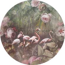 Behangcirkel 1o0 cm doorsnede papel pintado Behang Expresse Floral Utopia ink309