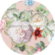 Behangcirkel 150 cm doorsnede papel pintado Behang Expresse Floral Utopia ink320