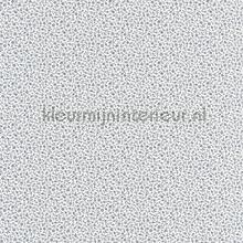 Myosotis bleu marine blanc tapeten Casadeco Flower Market FLOM89236228
