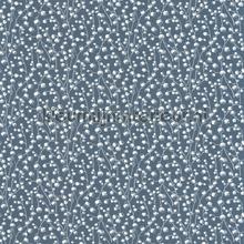 Lily of the valley bleu nuit papier peint Casadeco Wallpaper creations 