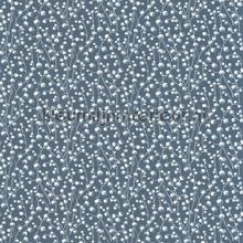 Lily of the valley bleu nuit papier peint Casadeco Wallpaper creations 