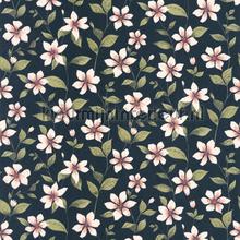 Clematites bleu encre tapet Casadeco Gardens GADN87646748