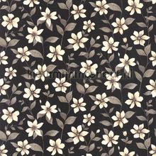 Clematites noir fusain carta da parati Casadeco Gardens GADN87649897