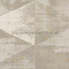 Liggende driehoek ruiten wallcovering AS Creation Geo Effect 383533