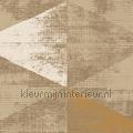 Liggende driehoek ruiten wallcovering 383536 Geo Effect As creation