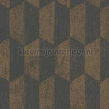 Zeshoekig ritme wallcovering AS Creation Geo Effect 385924