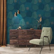 Handgetekende cirkelvormen papier peint AS Creation Geo Effect 385953