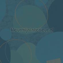 Handgetekende cirkelvormen papier peint AS Creation Geo Effect 385953