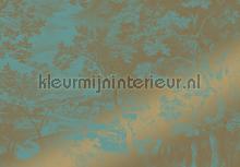 Engraved Landscapes fotomurali Kek Amsterdam Gold Metallics MW-036