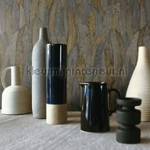 Neluwa anthracite papel de parede Casamance Golfe du Bengale 75961528