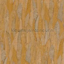 Neluwa ocre papel de parede Casamance Golfe du Bengale 75963364