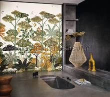 Kandy vert papel de parede Casamance Golfe du Bengale 75983262