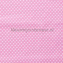Hartjes stof licht roze tendaggio Kleurmijninterieur Tutti-immagini