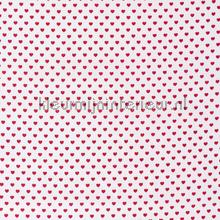 Hartjes stof rood wit stoffer Kleurmijninterieur All-images