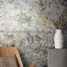 Metallic betontsructuur wallcovering Noordwand Vintage- Old wallpaper 