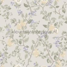 Kvitten lilac tapet Sandberg Vintage Gamle 