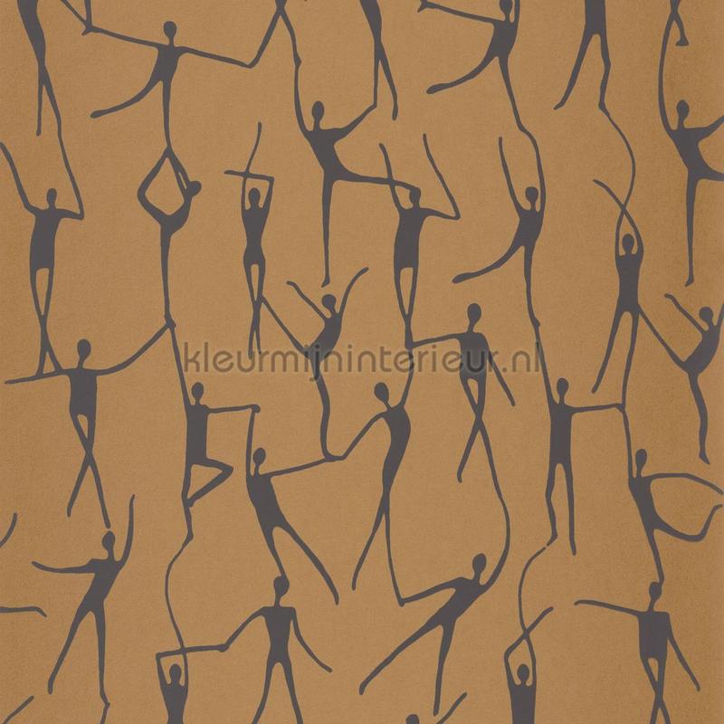Alberto camel wallcovering CONI88422525 fantasy Casadeco