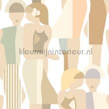 Fashion week pastel papel de parede Casadeco Vendimia Velhos 